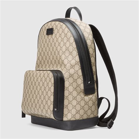 gucci gg supreme canvas backpack replica|gucci guccissima slim backpack.